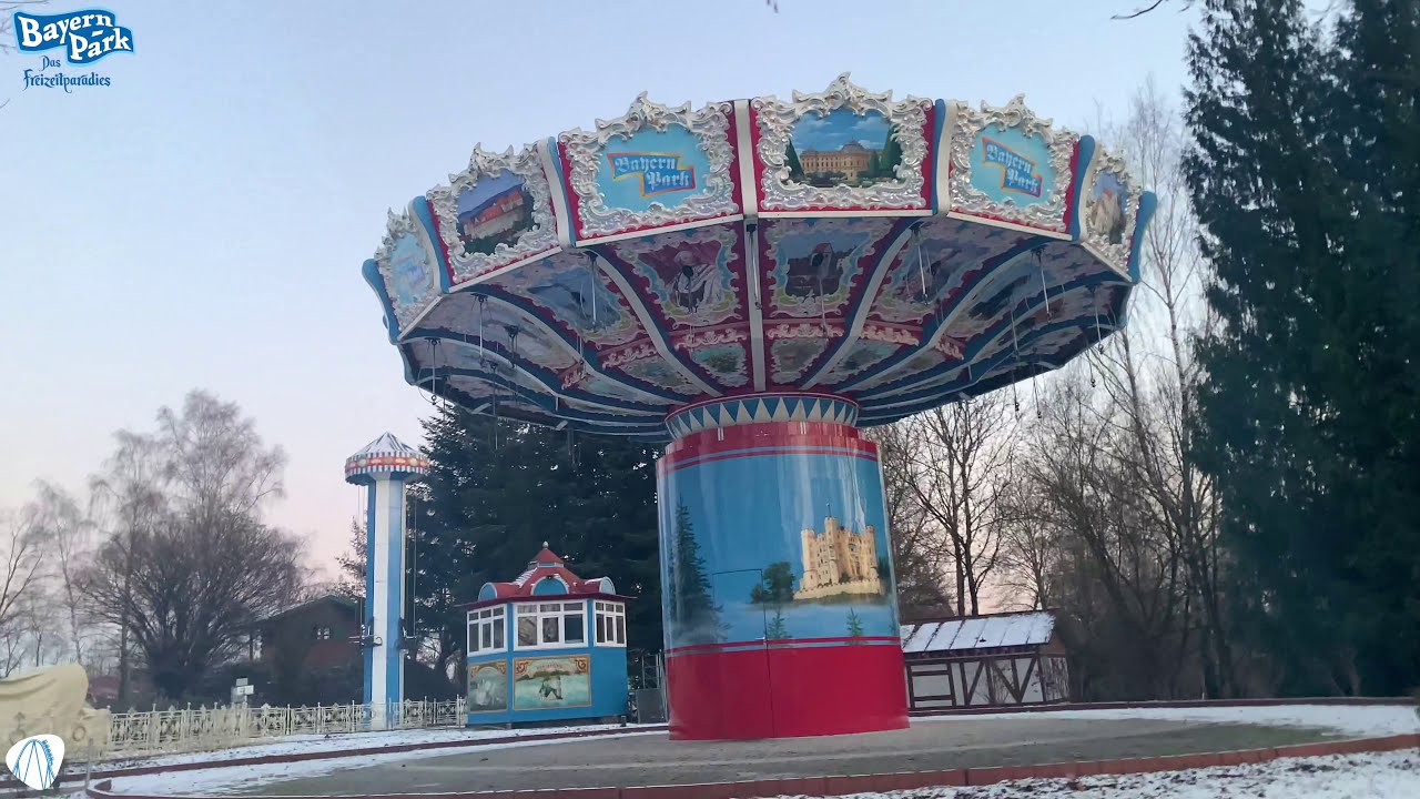 Bayern-Park / Off Saison Rundgang im Schnee