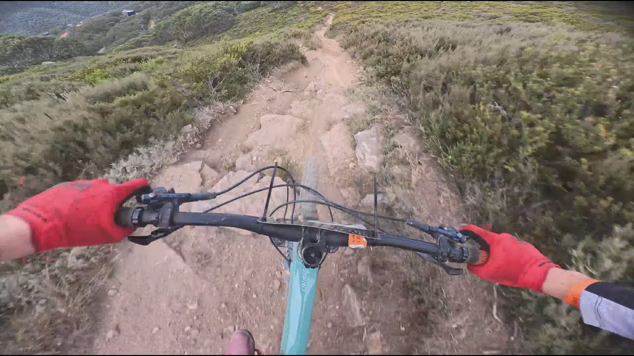 Falls Creek Enduro U15s Urban Stage winning run