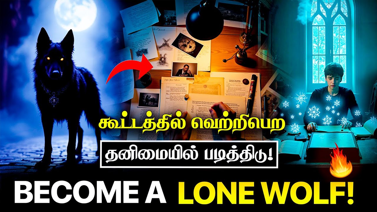 🎧 Study Like a Lone Wolf  - The Pain Will Pay off