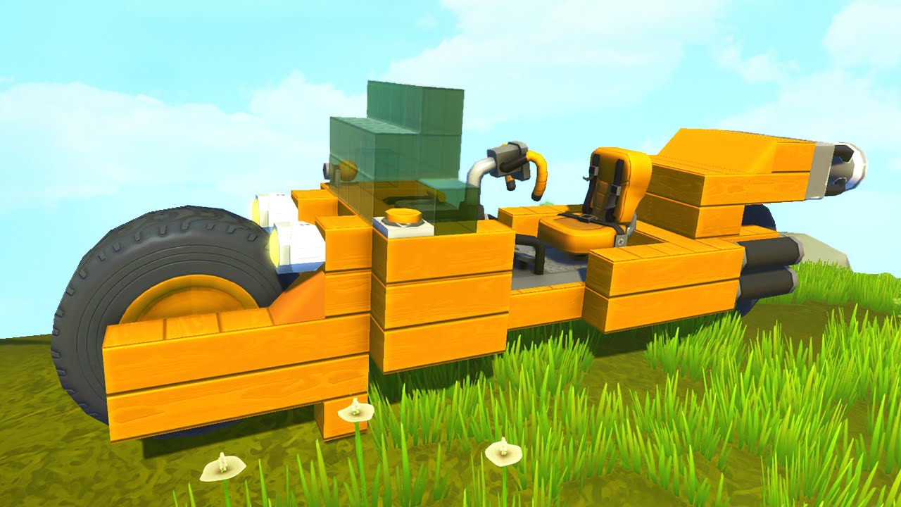 WHO HAS THE BEST SUPER BIKE CHALLENGE! (Scrap Mechanic)