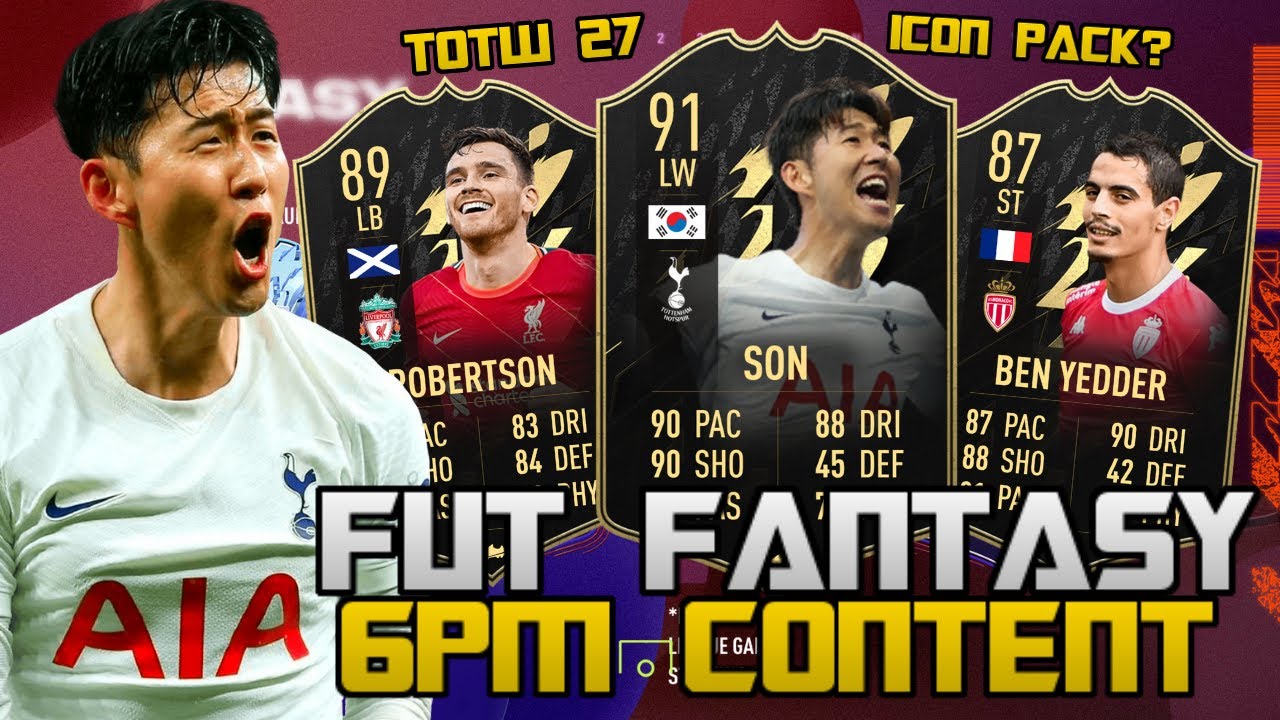 FIFA 22 LIVE 6PM CONTENT! TOTW 27 IS HERE! LIVE FUT FANTASY PROMO FIFA 22 ULTIMATE TEAM!