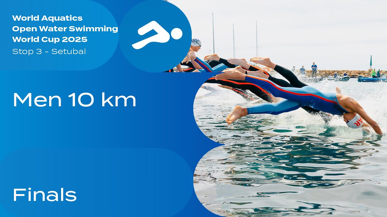 Men 10km | Open Water Swimming World Cup 2025 | Setubal