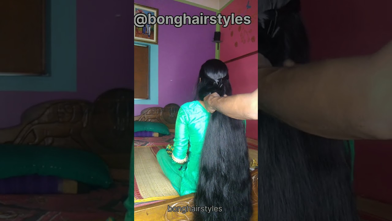 my long hair braid made by husband 💗 braid tutorials & tips @bonghairstyles8920
