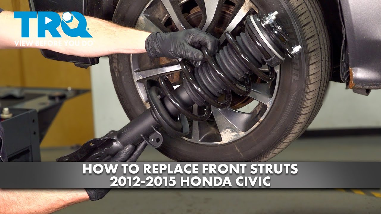 How to Replace Front Struts 2012-2015 Honda Civic