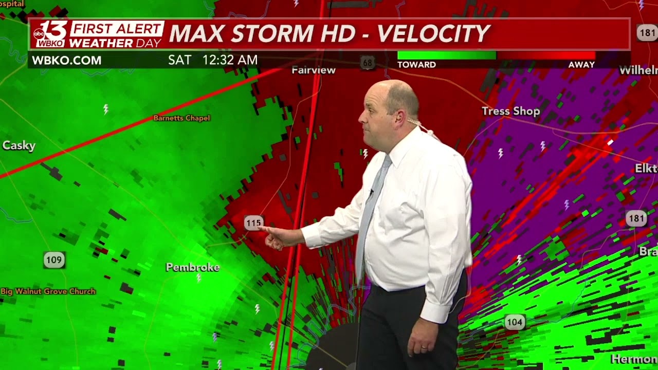 WBKO Severe Weather Coverage December 11, 2021