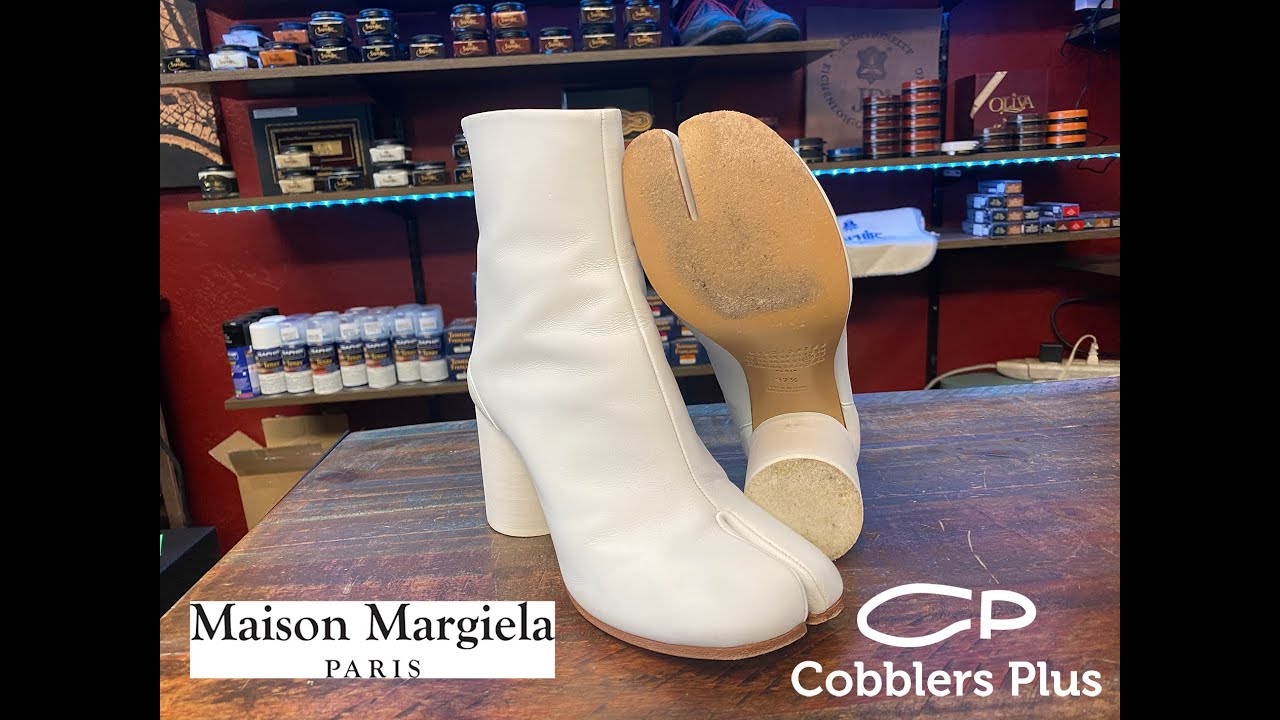 Maison Margiela Split Toe Boots get a Casali Mirror Sole Protecter