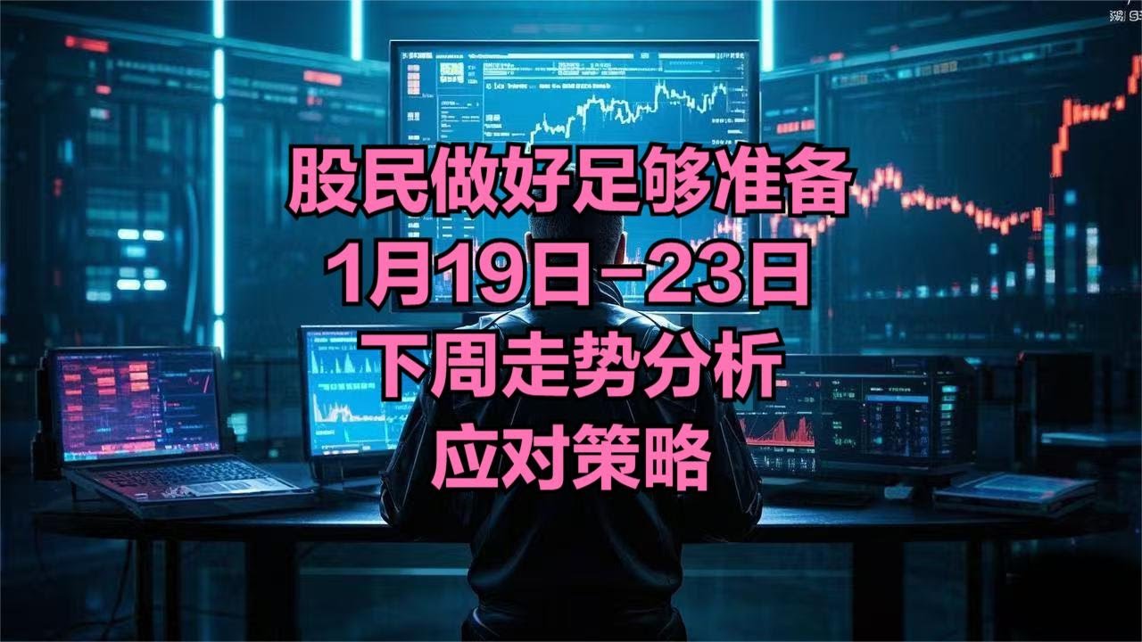A股：股民请做好足够的准备，下周（1月19日-23日）市场走势分析