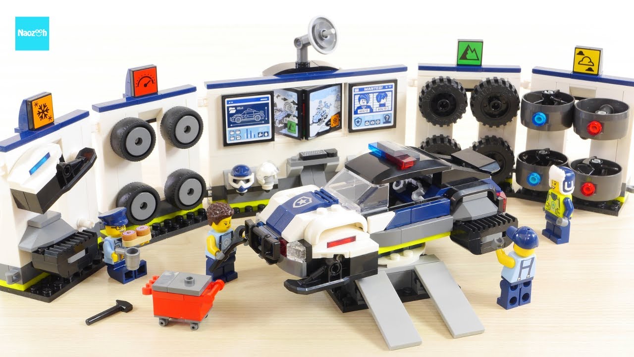 レゴ シティ ポリスカーカスタムショップ 60457 ／ LEGO City Custom Police Car Garage Speed build & Review