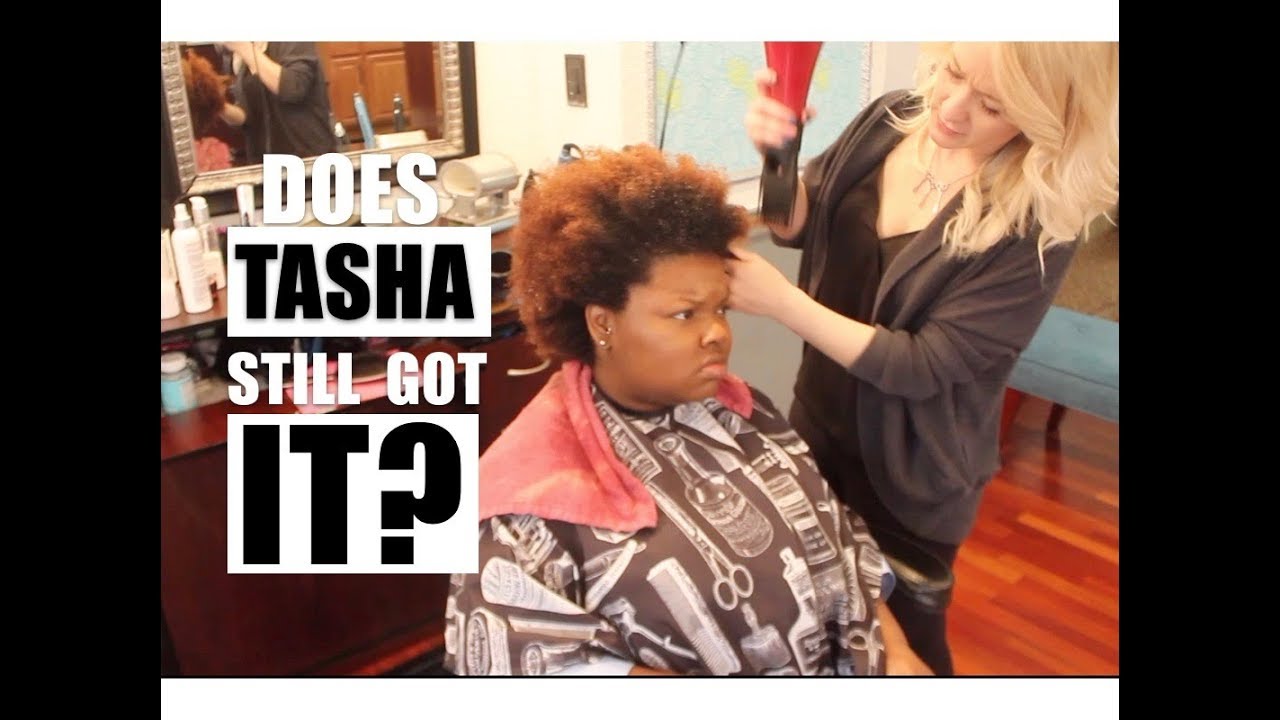 SECOND CORRECTIVE CUT & FLAT IRON WITH TASHA | CharyJay