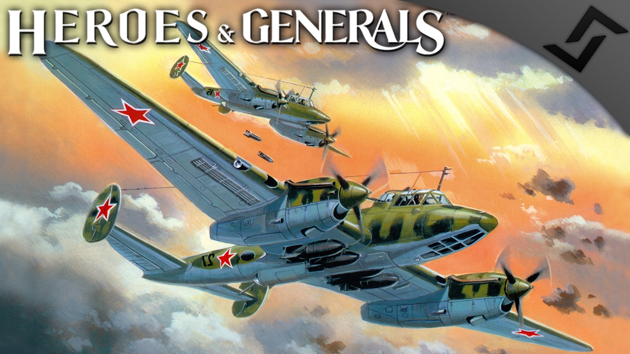 Pe-3 High Speed Bomber! - Heroes and Generals - Russian Heavy Fighter Gameplay