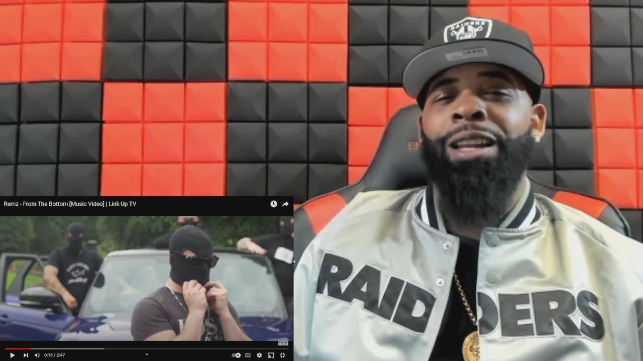AMERICAN REACTS TO -Remz - From The Bottom [Music Video] | Link Up TV