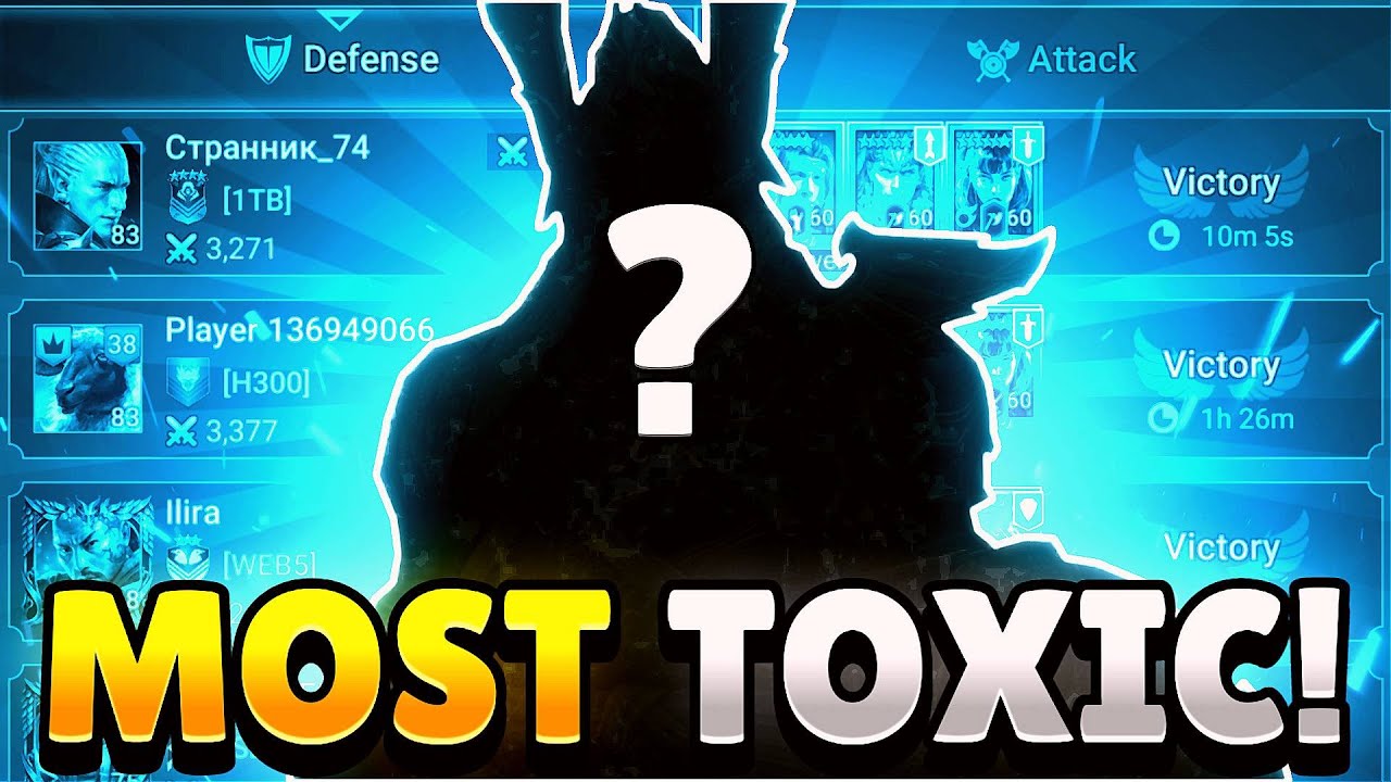 People QUIT vs THIS CHAMP! (Basically Unkillable) | Raid: Shadow Legends