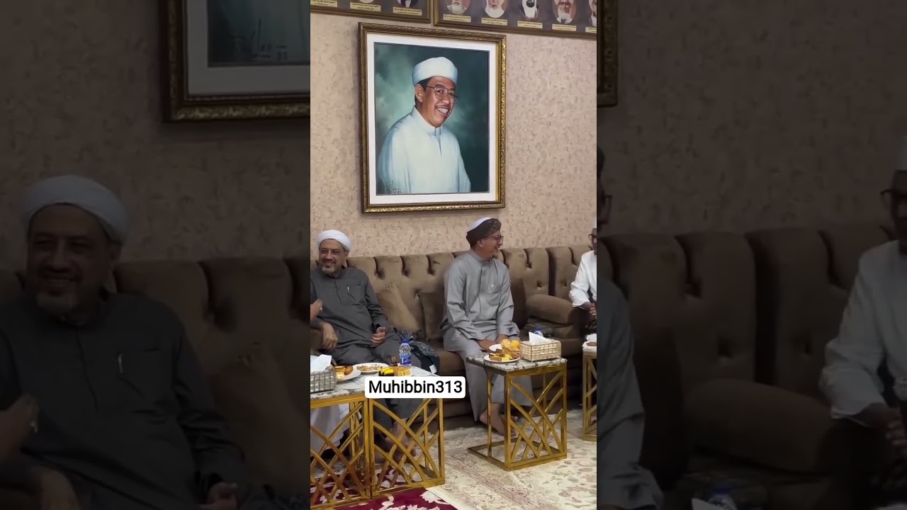 Syaikh Sameh & Habib Taufiq Assegaf di Kediaman Habib Zein Bin Baharun
