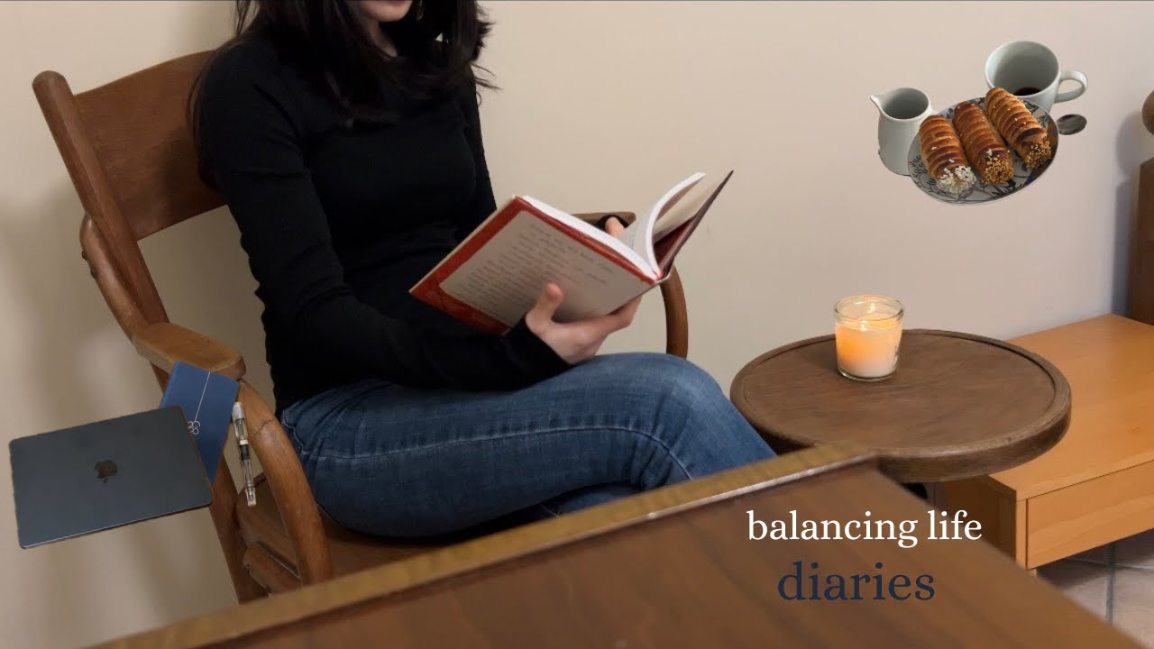 new place, coffee date & studying
