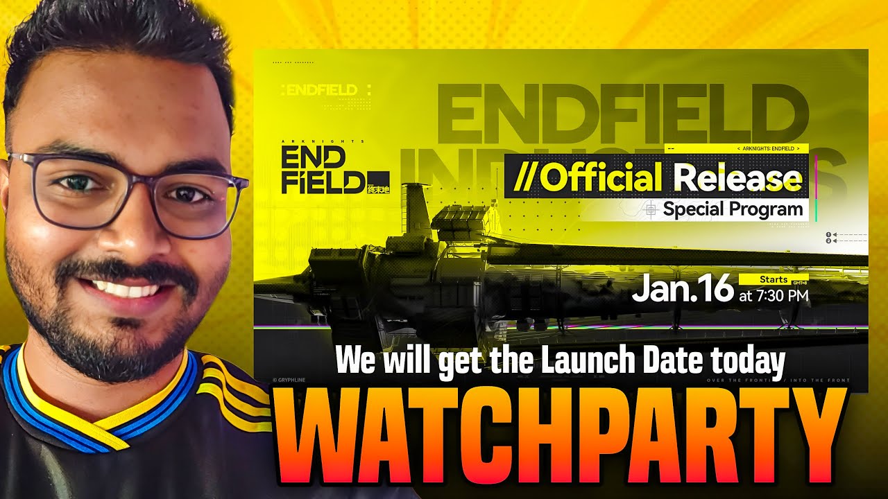 Arknights Endfield Dev Livestream WATCHPARTY&ndash;Release Date Reveal & Reactions | Swaroop Plays