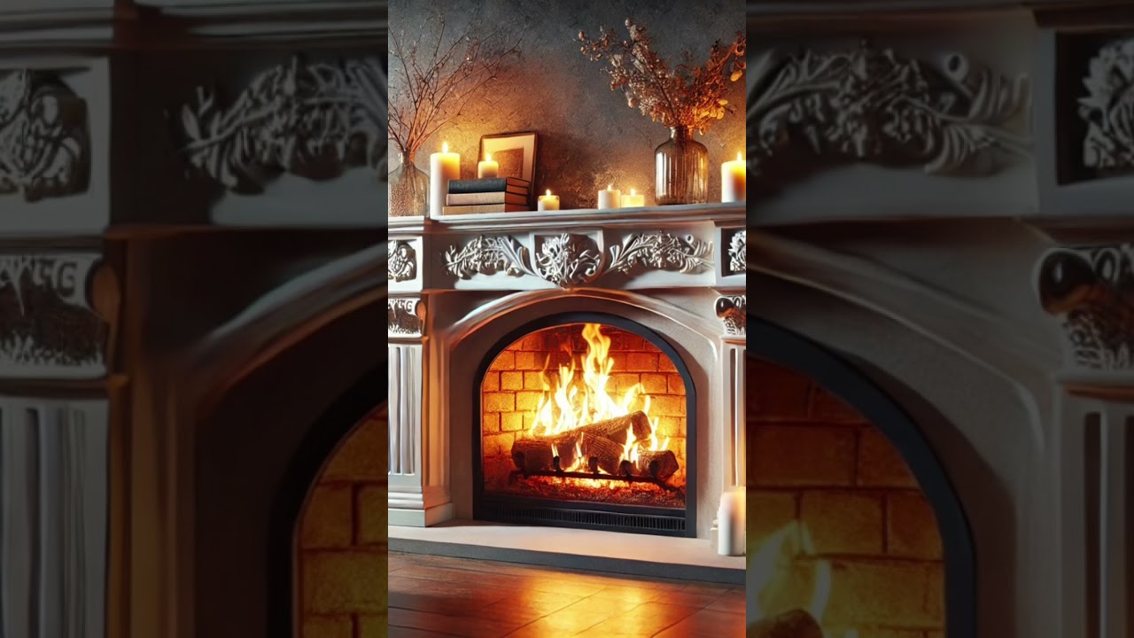 #Fireplace #CozyAtmosphere #RelaxingSounds #Ambient #wintervibes #asmr #nature #relaxingmusic