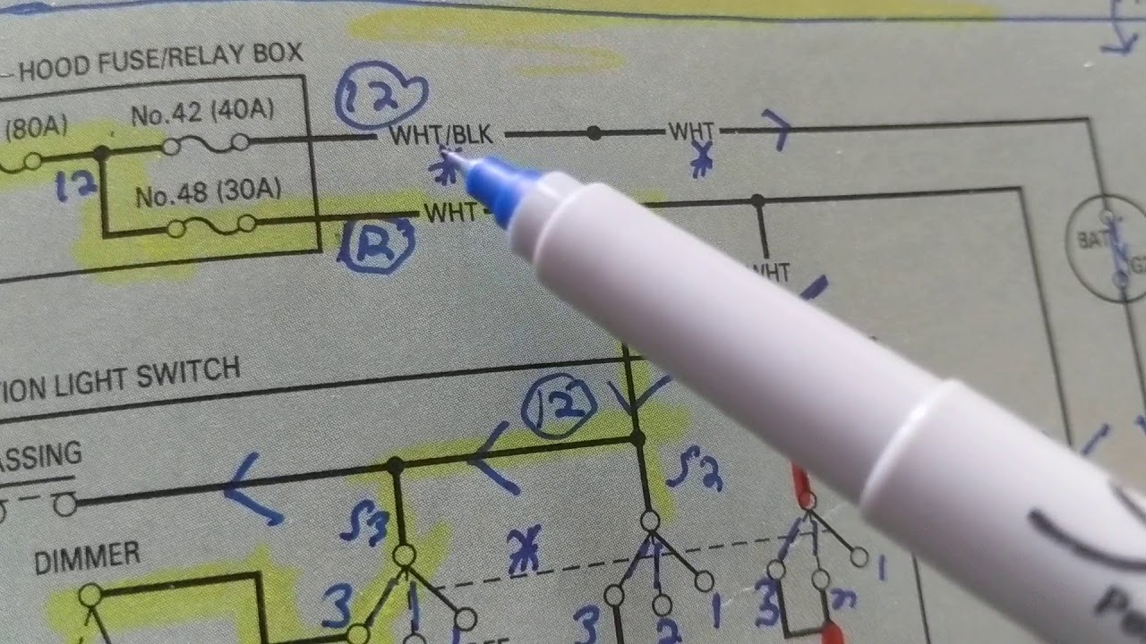 How to analyze any schematic for automotive simplified to detail for beginners part two