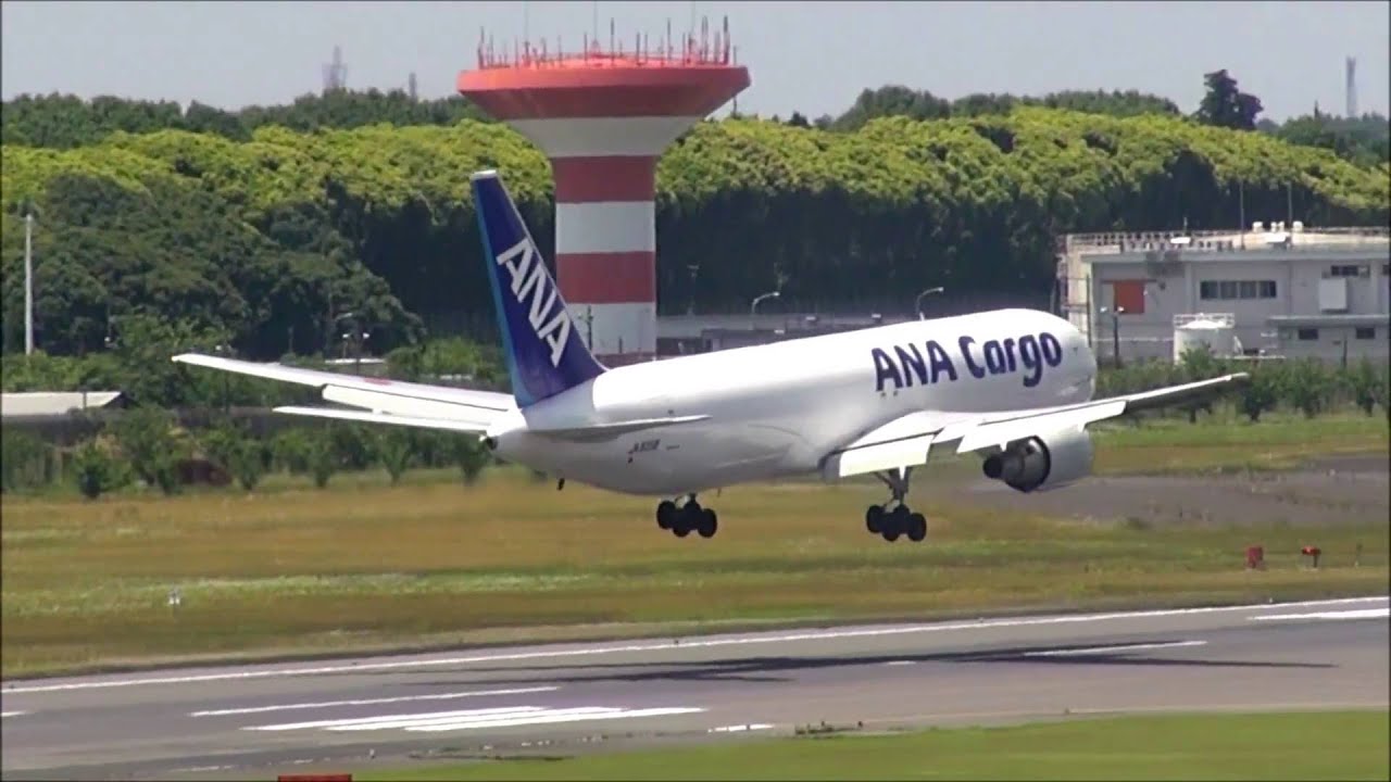 ◇Nice Landing◇Air Japan Boeing767 JA8358 TAO&rArr;NRT Rwy34L◇成田空港航空科学博物館 nrt hhh