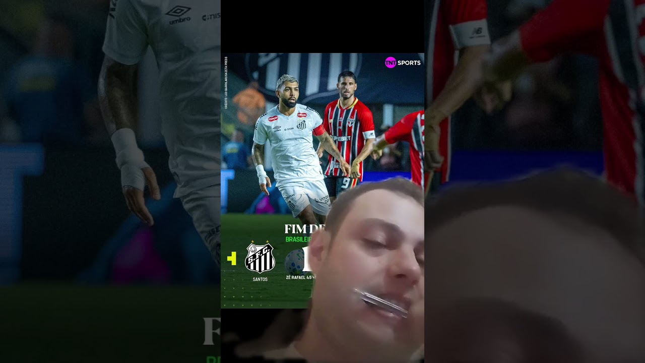 O resultado do jogo entre Santos e São Paulo pelo campeonato Brasileiro de 2026