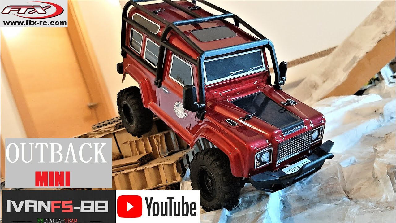 UNBOXING FTX OUTBACK MINI 3.0 1/24 Scaler RTR Scocca Defender90