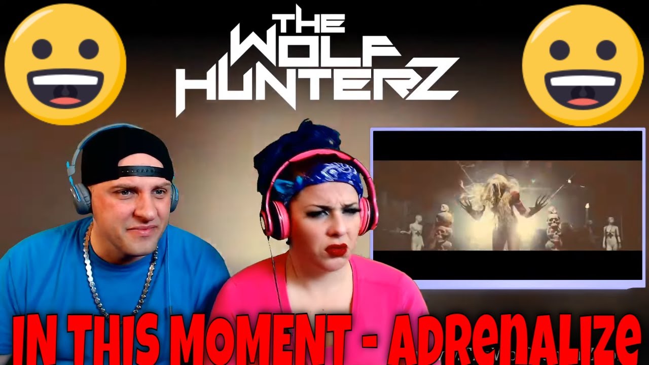 IN THIS MOMENT - Adrenalize (OFFICIAL VIDEO) THE WOLF HUNTERZ Reactions