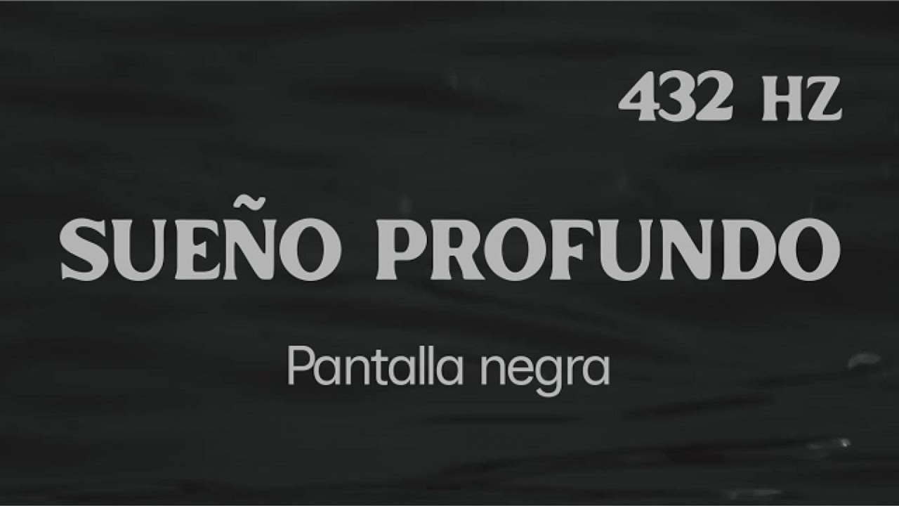 Sonido de Olas del Mar para DORMIR PROFUNDAMENTE 🌙 Pantalla Negra (Sin Luz)