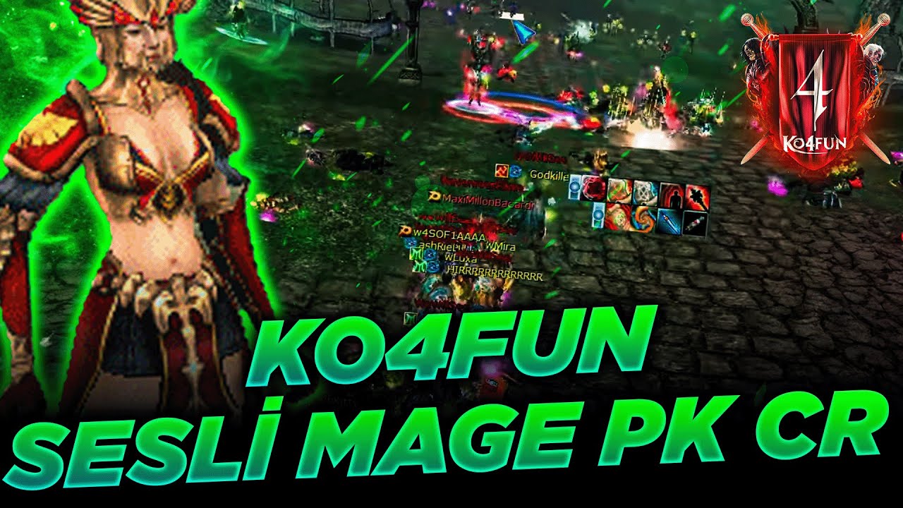 #KO4FUN SESLİ PK CR !!!  9 OCAK BÜYÜK BİRLEŞİM !!! #KnightOnline  #PvPServer