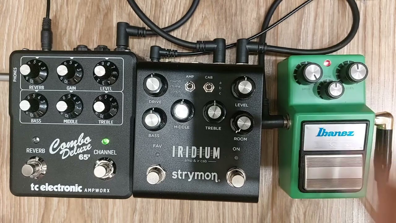 TC Electronic Combo Deluxe 65 vs Strymon Iridium