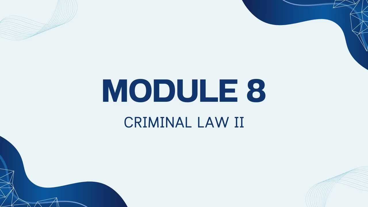Criminal Law II | Mod 8 | Stephens v. State