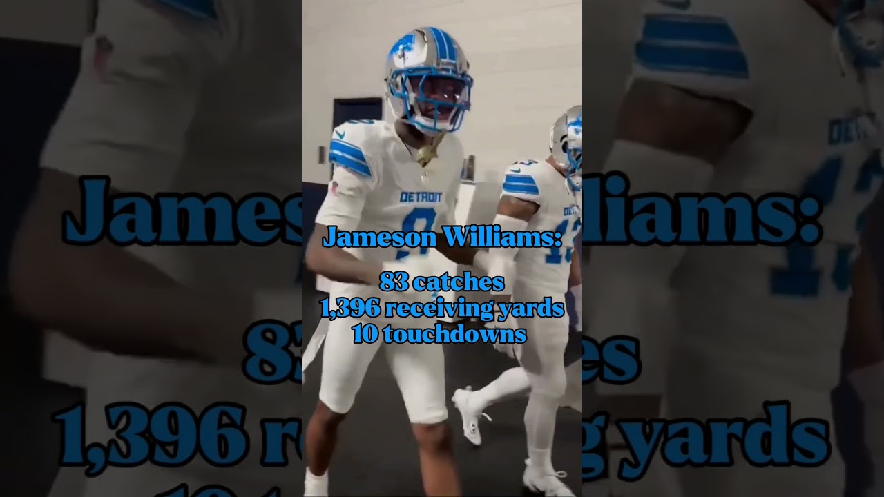 Some Detroit Lions players career stats (so far) 🔥🔥🔥