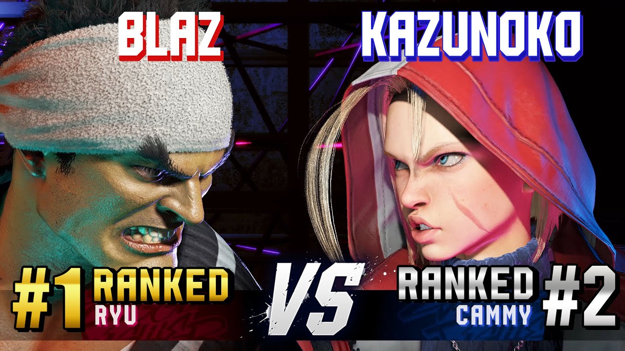 SF6 ▰ BLAZ (#1 Ranked Ryu) vs KAZUNOKO (Cammy/Mai) ▰ High Level Gameplay