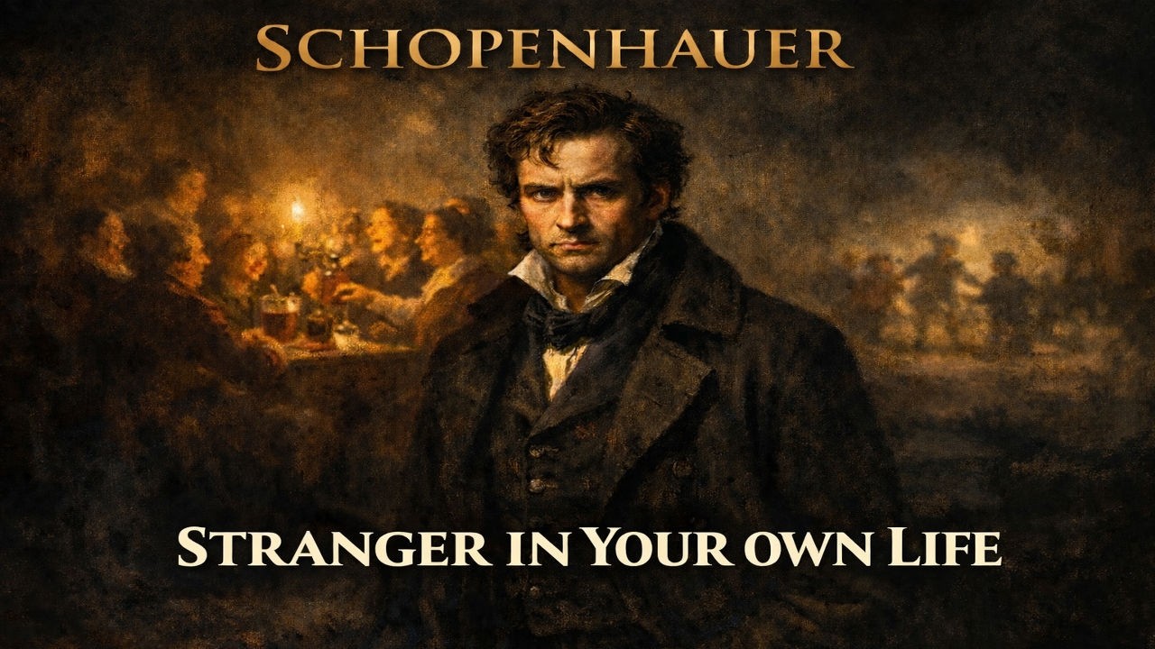 Why You Feel Like a Stranger in Your Own Life (Schopenhauer Insight)