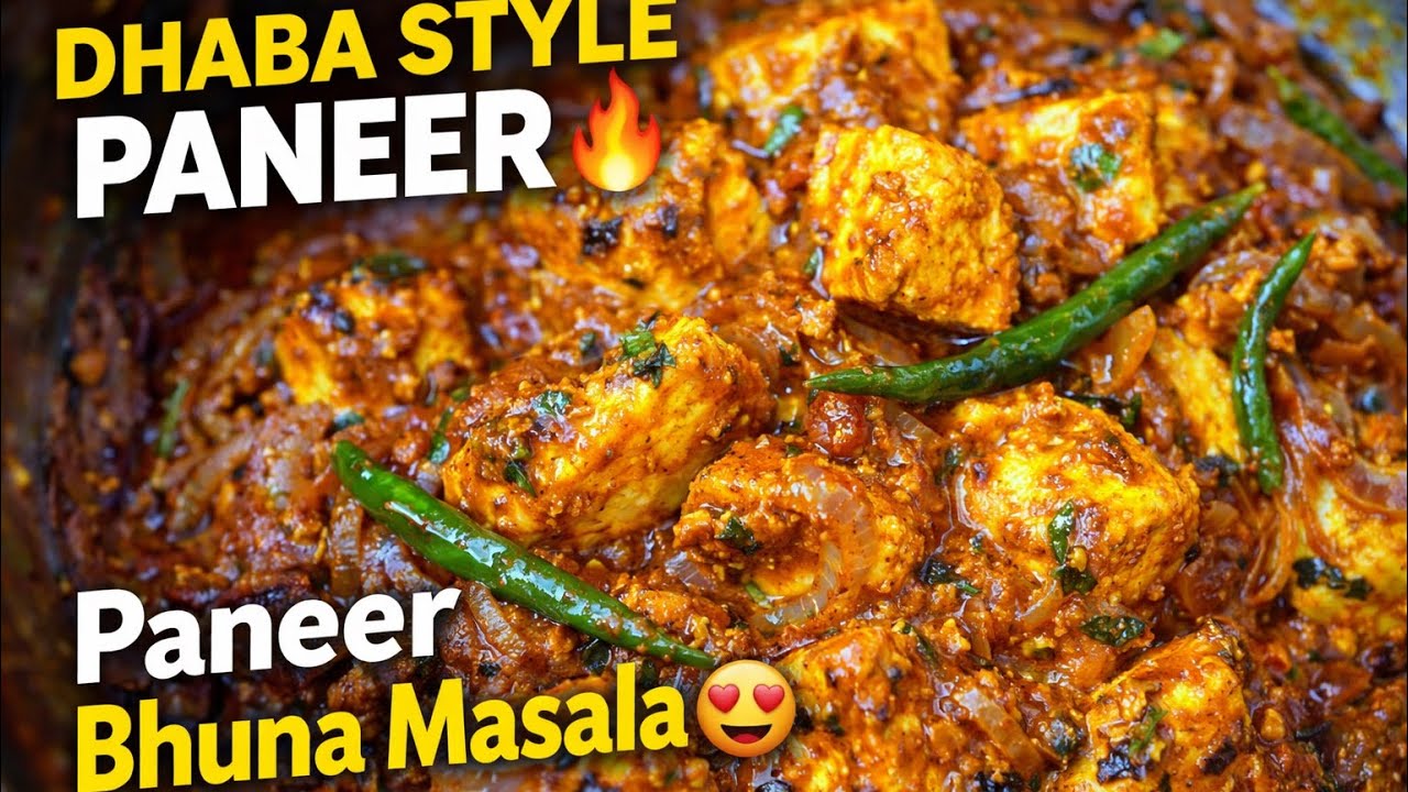 Easy Paneer Bhuna Masala | Perfect for Roti & Naan😋❤️#viral #ytshorts #trend #homemade #paneerrecipe