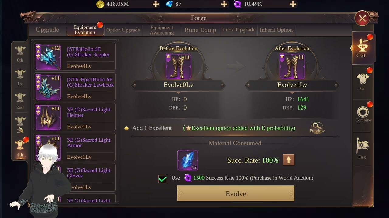Mu Dark Epoch - ¿Cómo subir mi armadura de mejor manera?