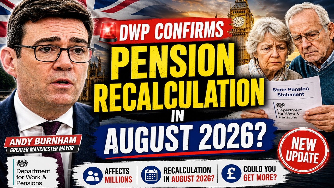 🚨 DWP подтверждает перерасчет пенсий в августе 2026 года? Получат ли британские пенсионеры прибав...