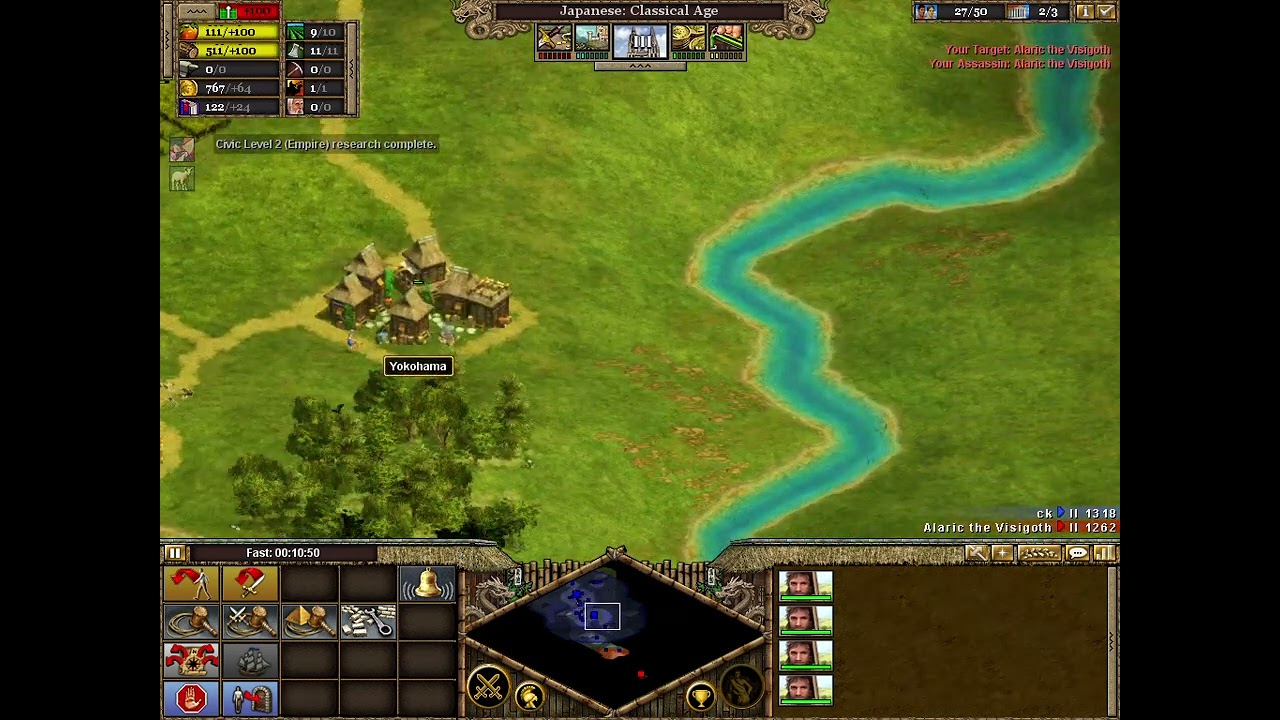 Japan Defeats Germany in Strategic Showdown! | Rise of Nations 1v1 Victory