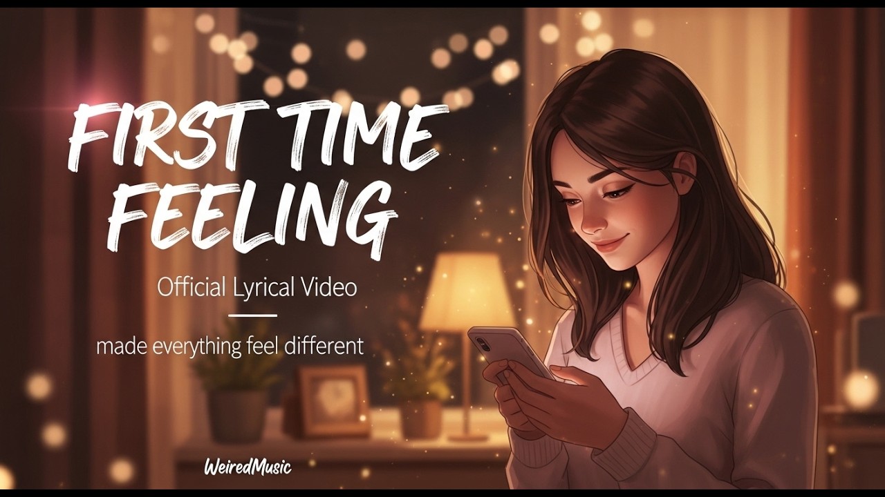 𝑭𝒊𝒓𝒔𝒕 𝑻𝒊𝒎𝒆 𝑭𝒆𝒆𝒍𝒊𝒏𝒈 🦋 | Romantic Love Song | #WeiredMusic