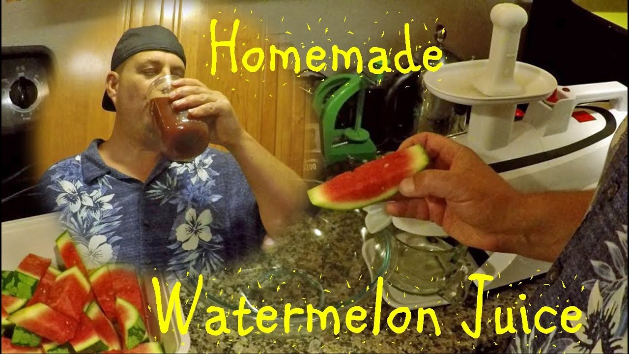 How To Properly Juice Watermelon At Home | Raw Food, Cleanse, Fasting