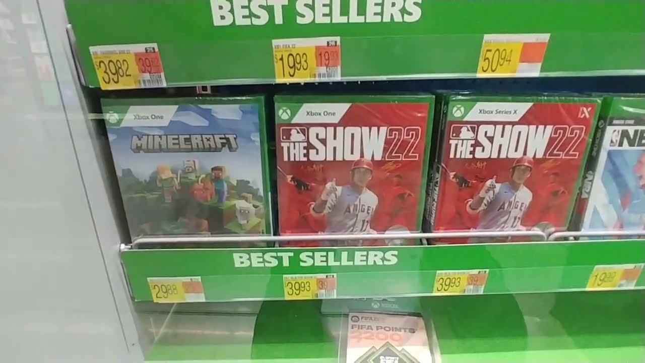 XBOX Games at Walmart - Sept. 2022