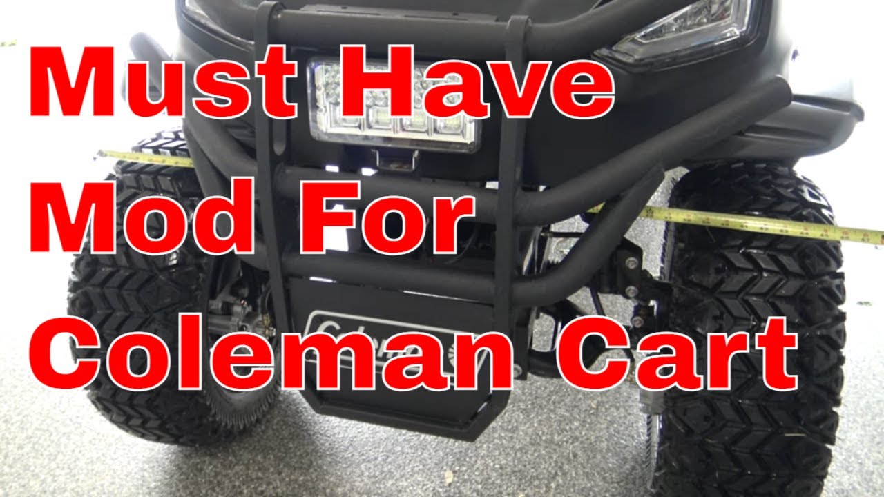 Lowes...Coleman Golf Cart Must HAVE Mod
