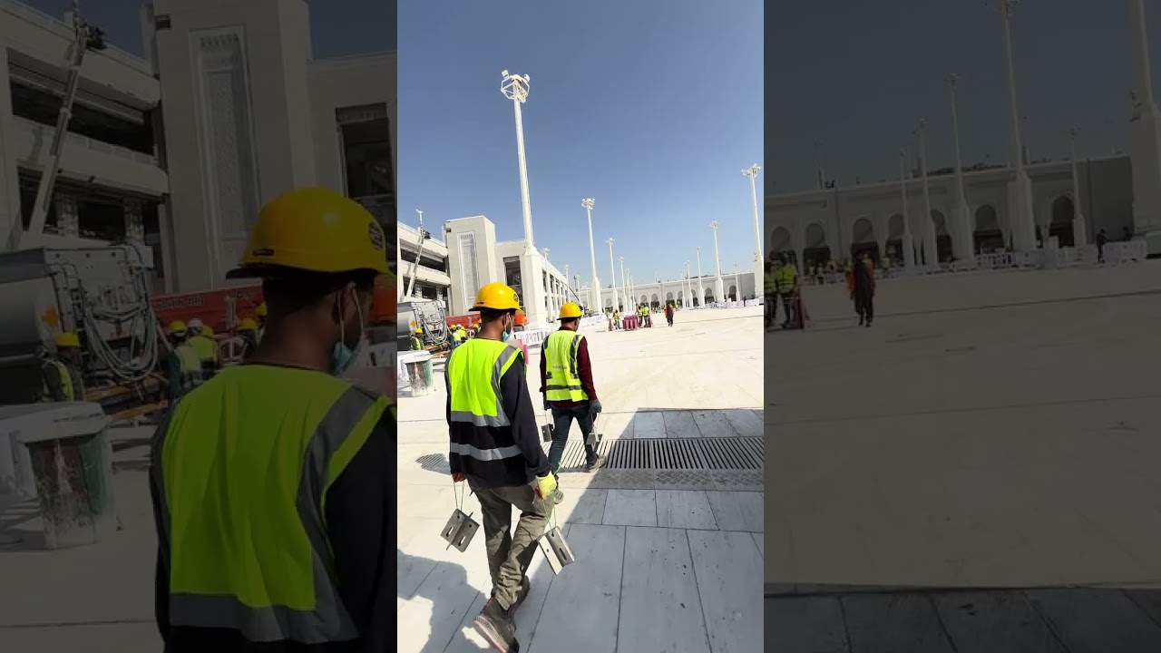 Walking in Makkah Masjid Ul Haram ☺️ 