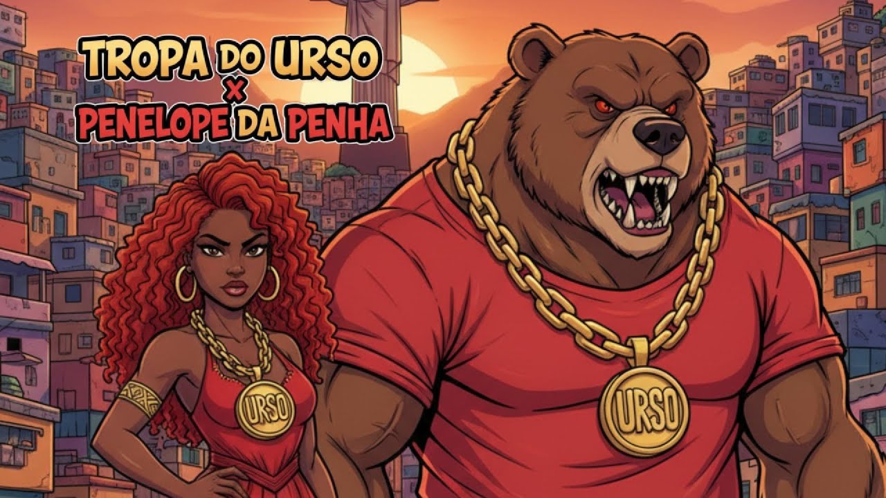 TROPA DO URSO X PENELOPE DA PENHA #penha #complexo JAPINHA DO CV