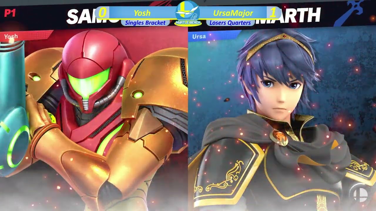 SocaSmash 162 Ultimate Singles: Yosh (Samus) vs UrsaMajor (Marth) Losers Quarters