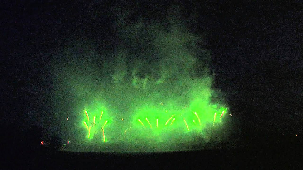 Mericourt - Feu artifice - Régie Fête - Fireworks - 1er anniversaire de la labellisation UNESCO