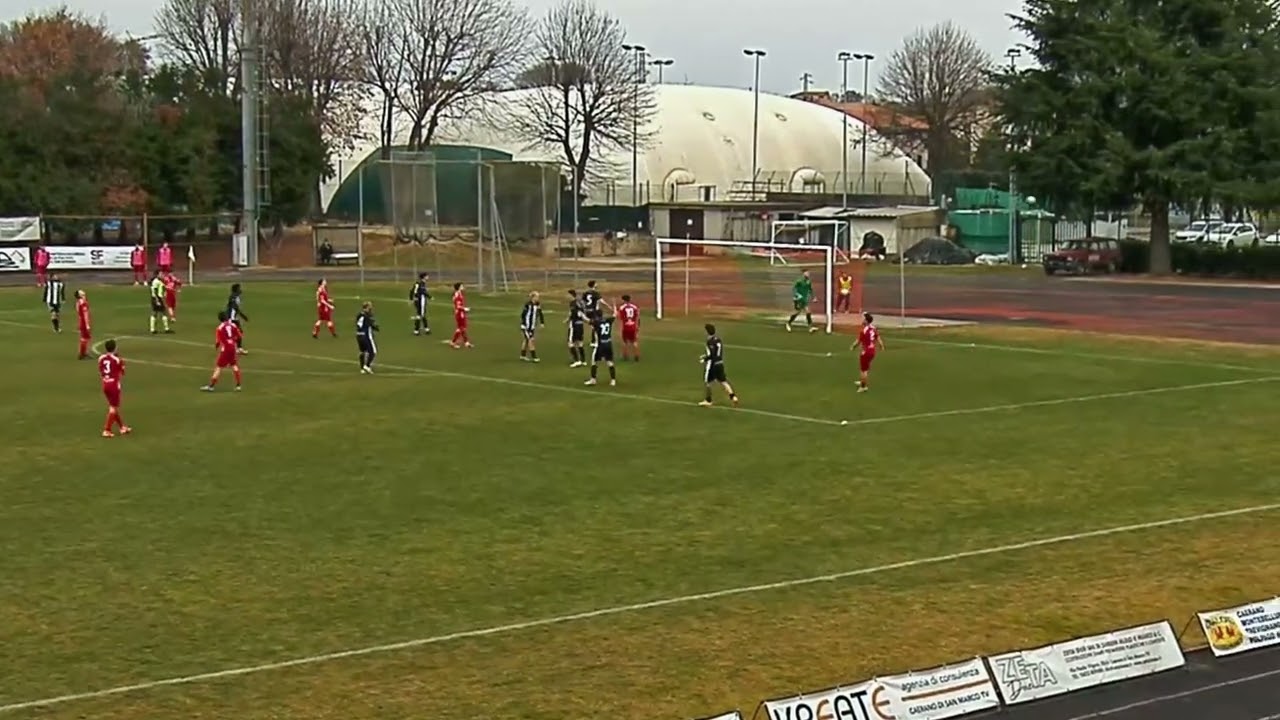 Highlights CAERANO-ARCELLA 1-3, 17.a giornata Eccellenza Veneto girone B (18/01/2026)