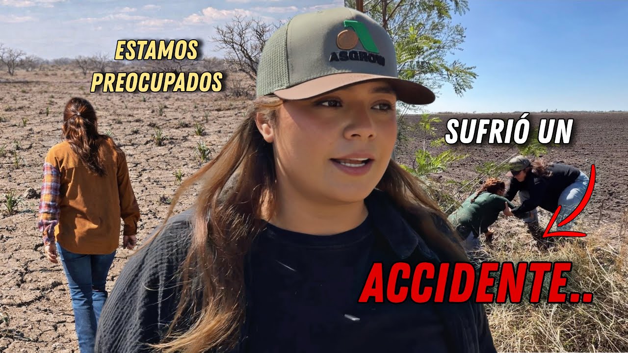 La sequía nos está pegando muy duro en el norte de Tamaulipas.. Mi mamá nos sacó un susto.. 