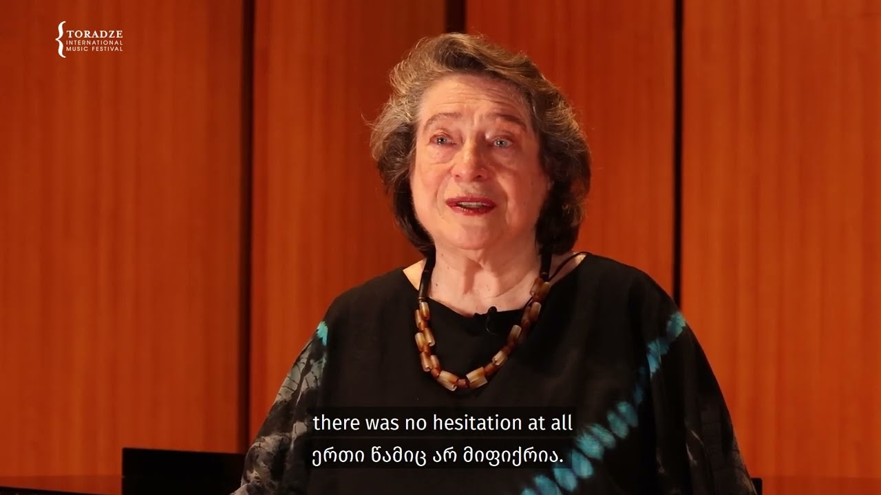 Elisabeth Leonskaja about the Connection & Friendship with Lexo