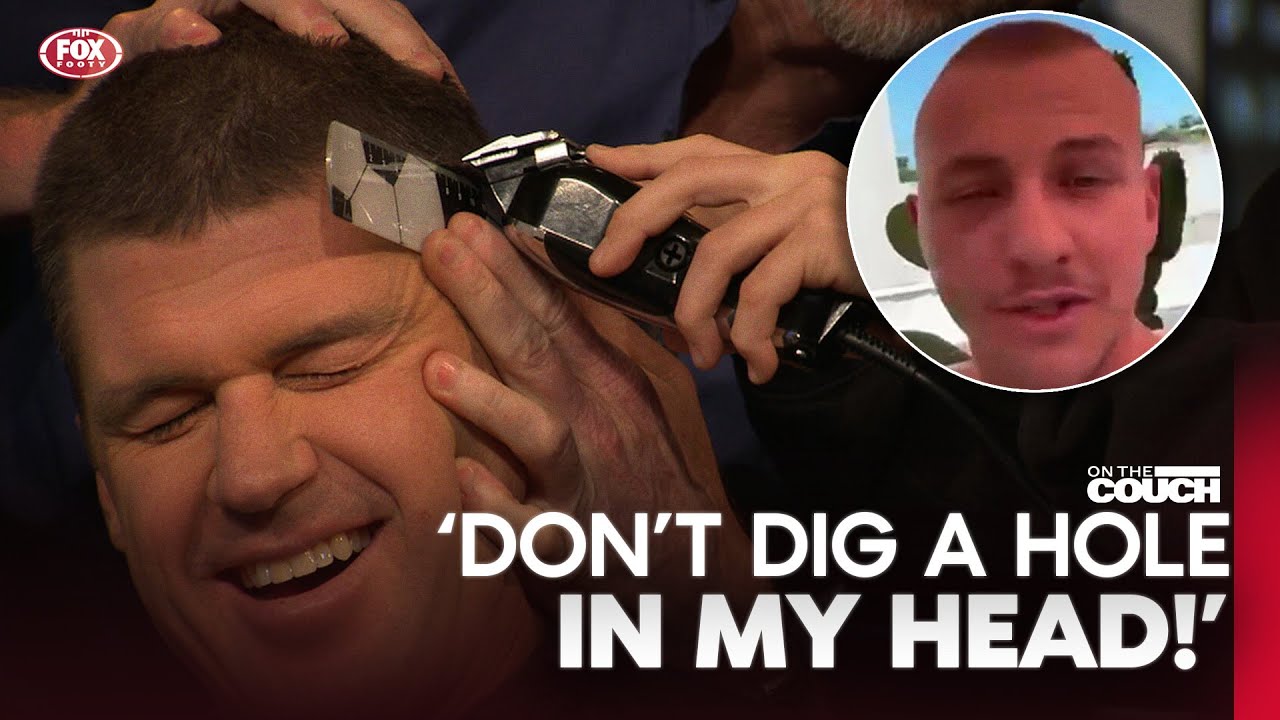 Browny cops a fresh cut! 😅 Lohmann’s influence sparks bold new stripes! ✂️ | On The Couch