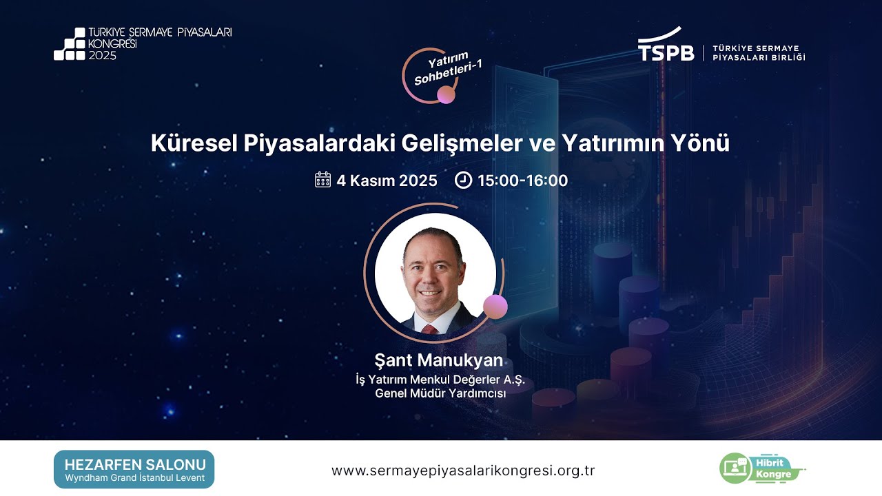 Küresel Piyasalardaki Gelişmeler ve Yatırımın Yönü | Yatırım Sohbetleri 1 #SermayePiyasalarıKongresi
