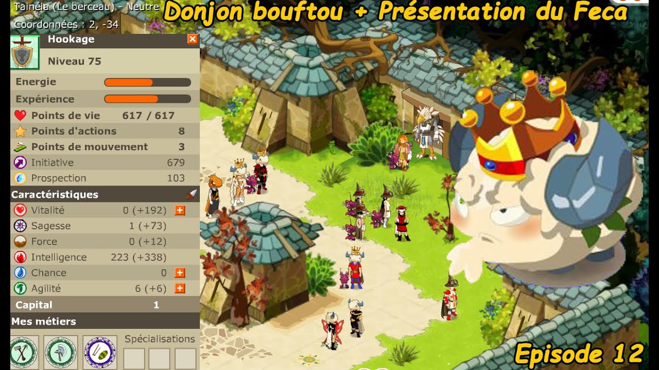 DOFUS RETRO - DONJON BOUFTOU + PR&Eacute;SENTATION DU STUFF - EPISODE 12